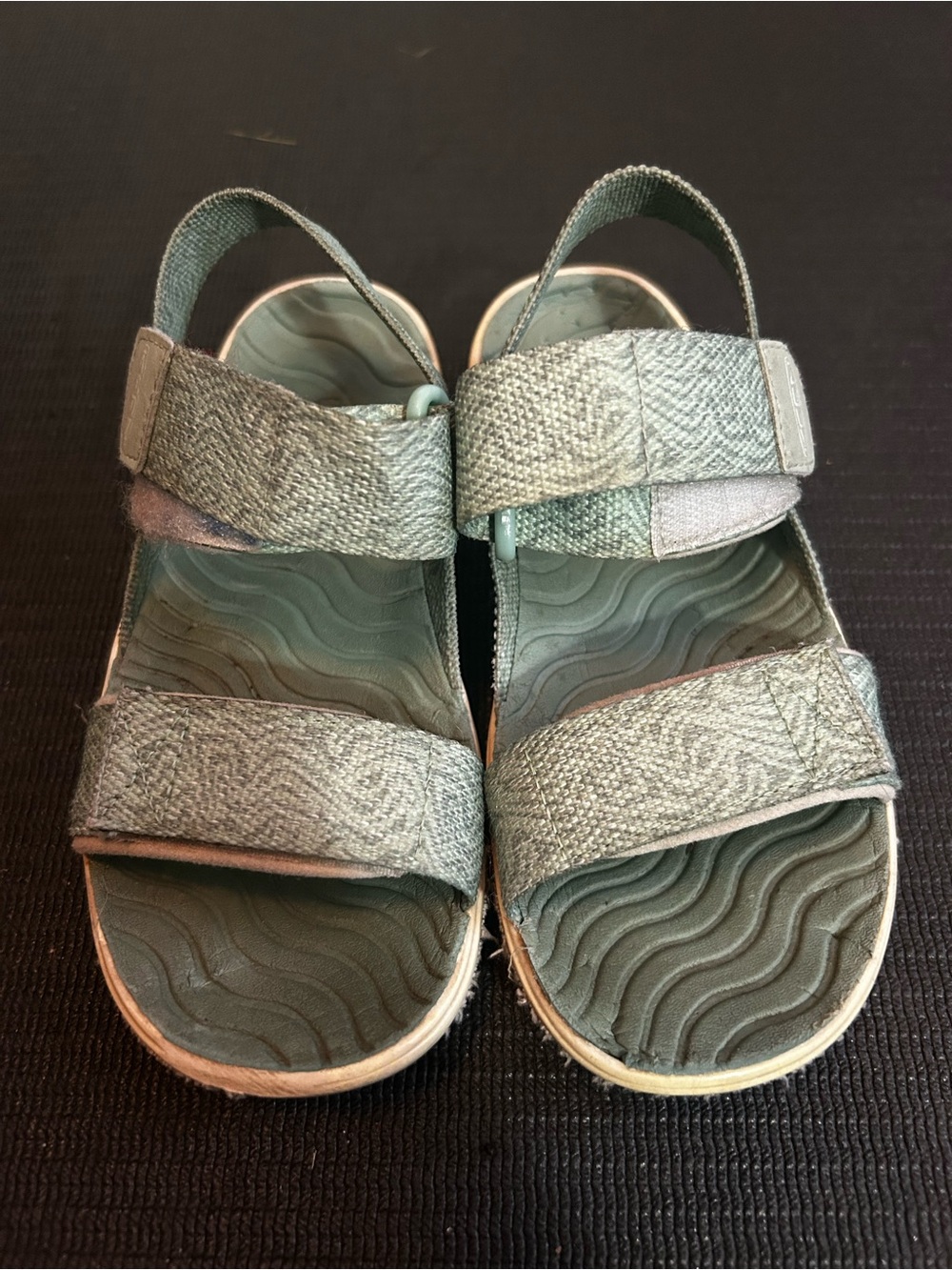 KEEN Kids Newport H2 Sport Sandals toddler Size 11 Green Hiking Water Shoes